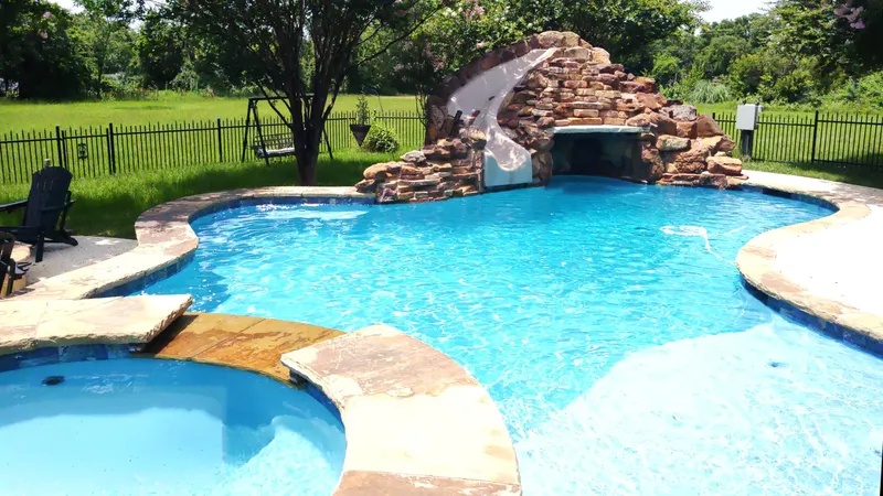 Pool equipment erosion damage