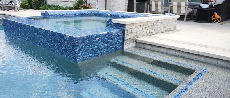 Residential raised spa construction inspection